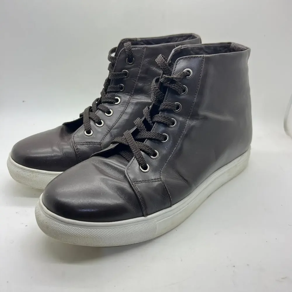 CALTO Leather Casual T18311 2.8 Inches Taller Height Elevator Boots Mens 9
